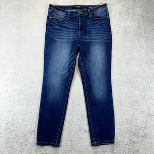 Judy Blue Womens Relaxed fit Sz 31 Dark Wash Jeans Stretch Cottagecore Casual